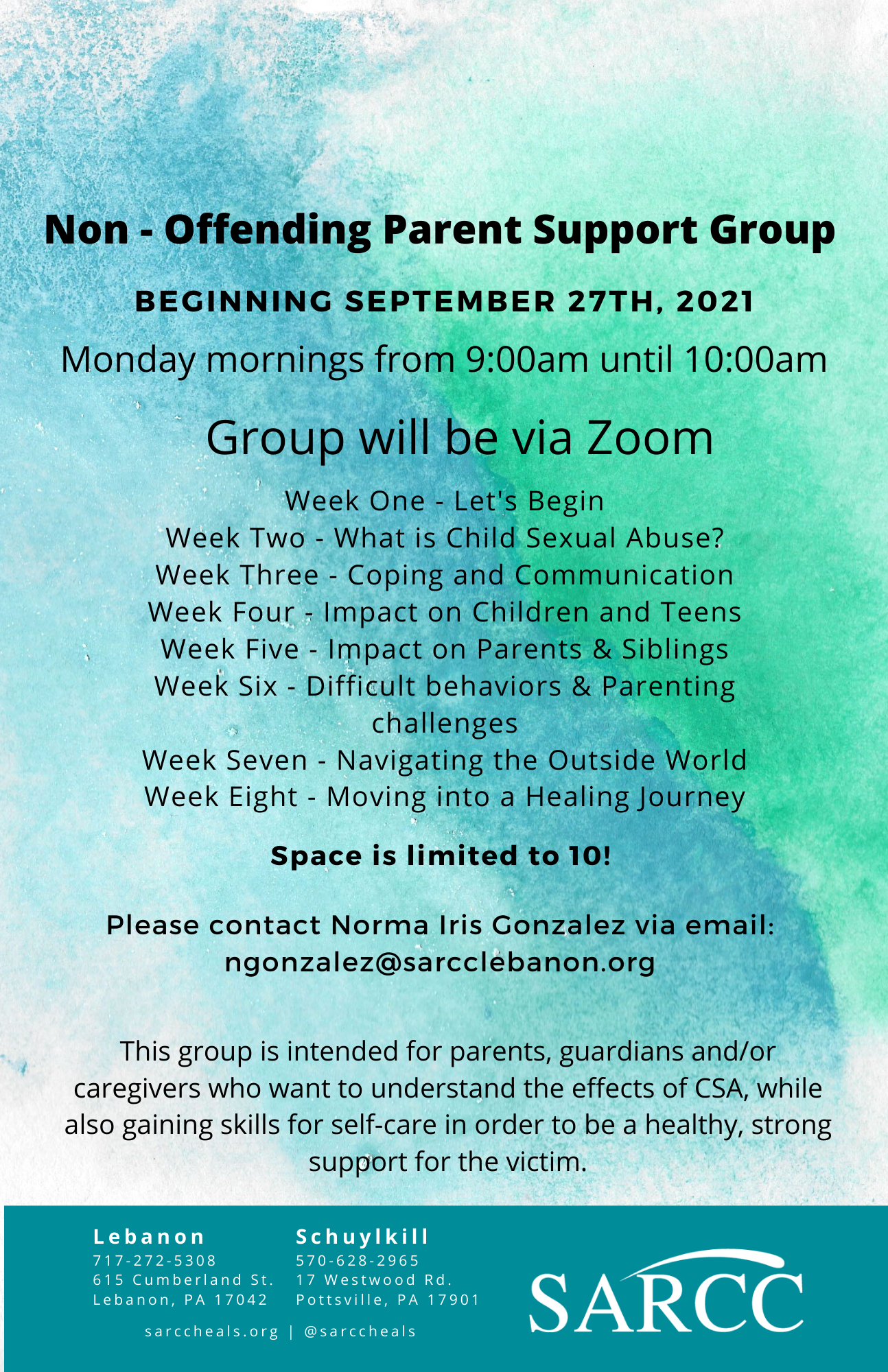 Support Group Flyer