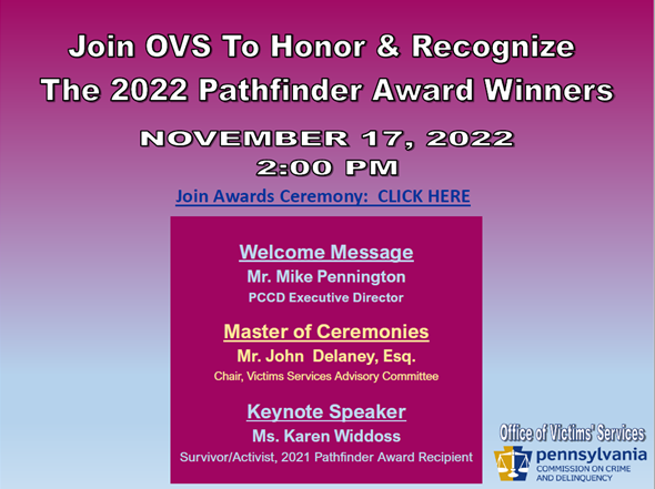 Pathfinder Award details